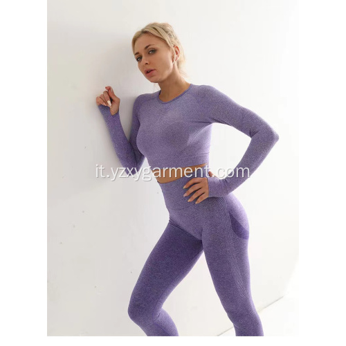 Abbigliamento sportivo da allenamento yoga